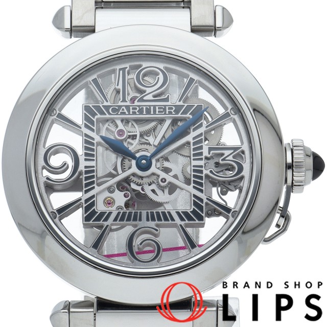 パシャ ドゥ カルティエ ウォッチ 41mm スケルトン
