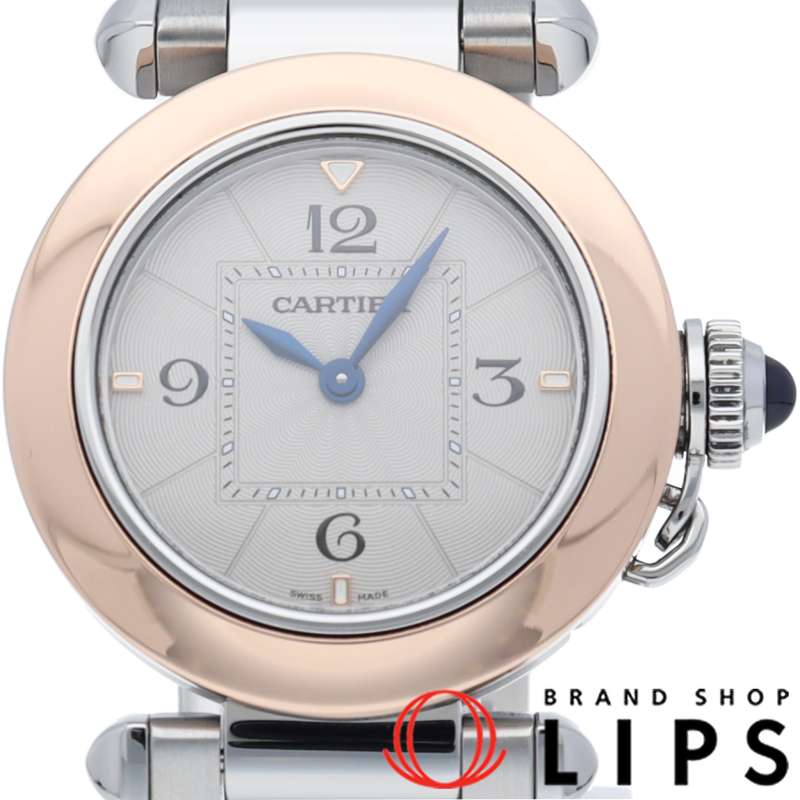 パシャ ドゥ カルティエ ウォッチ 30mm コンビ