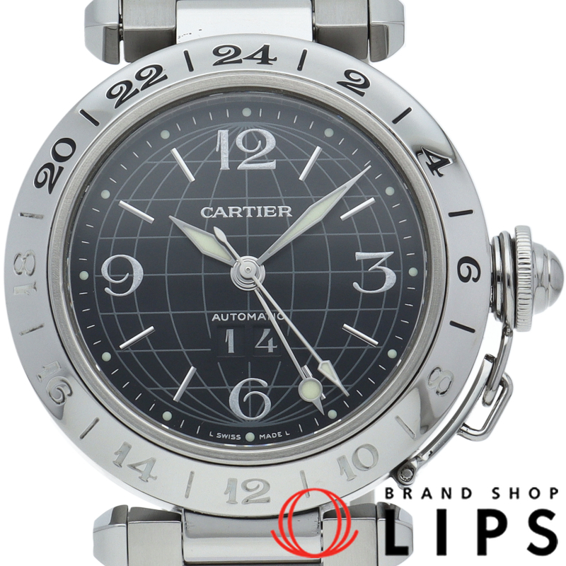 パシャC メリディアン GMT ビッグデイト