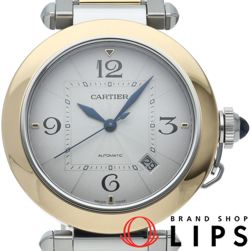 パシャ ドゥ カルティエ ウォッチ 41mm コンビ