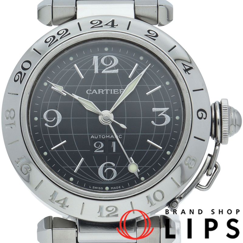 パシャC メリディアン GMT ビッグデイト