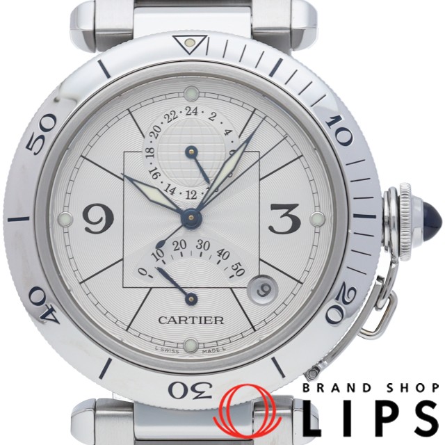 パシャ 38mm GMT パワーリザーブ