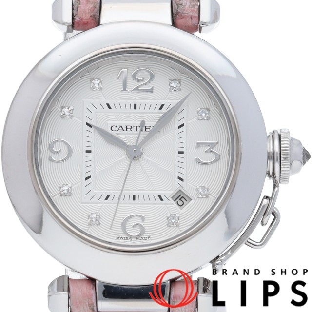 パシャ ウォッチ 32mm 8Pダイヤ オートマチック