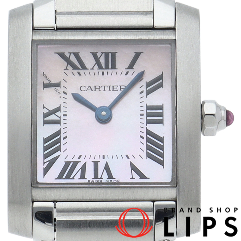 タンクフランセーズSM ウォッチ ピンクシェル