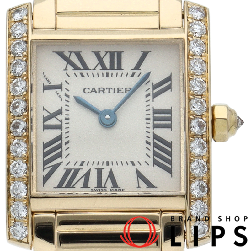 タンク フランセーズ SM ウォッチ ダイヤベゼル メーカーOH済(保証期間中)