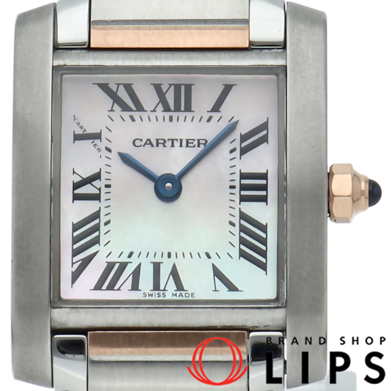 タンクフランセーズSM ウォッチ ピンクシェル