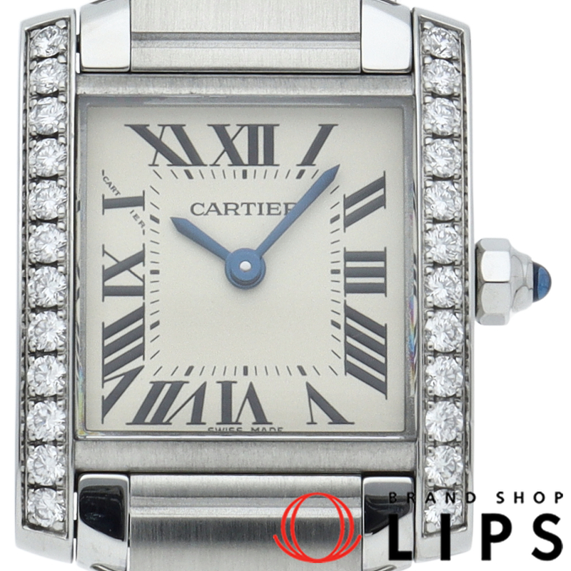 タンクフランセーズSM ウォッチ ダイヤベゼル