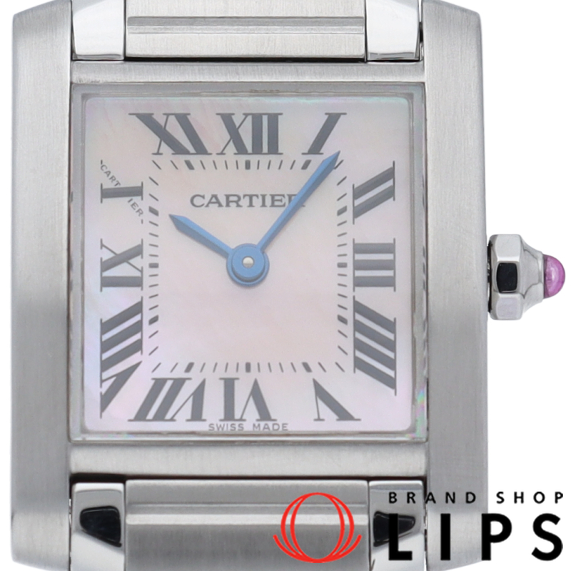 タンクフランセーズSM ウォッチ ピンクシェル