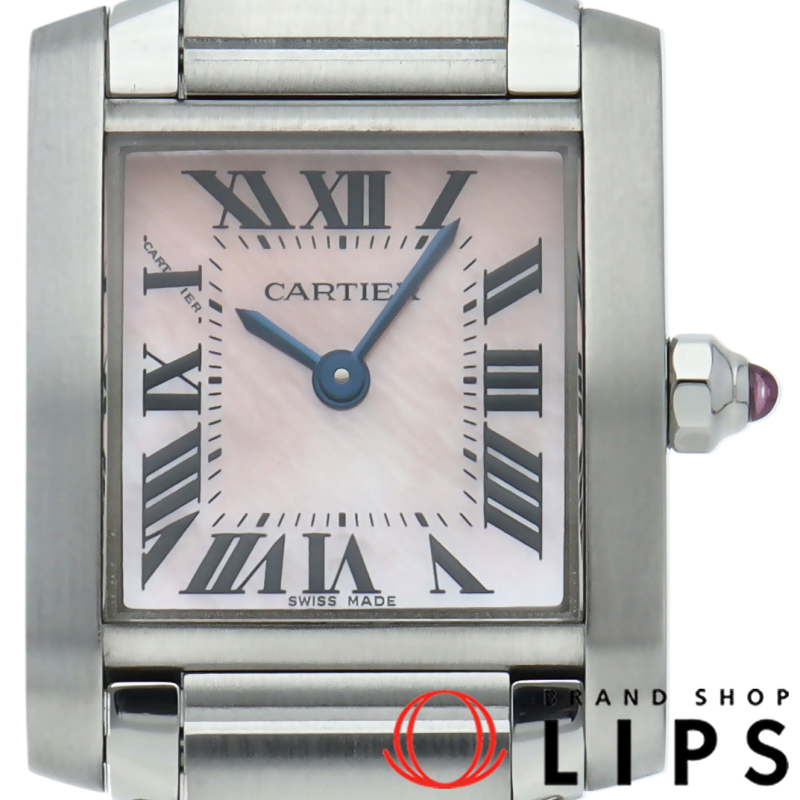 タンクフランセーズSM ウォッチ ピンクシェル