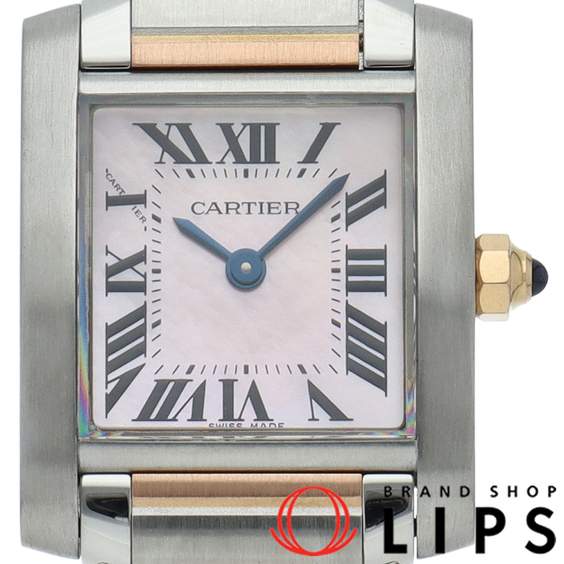 タンクフランセーズSM ウォッチ ピンクシェル