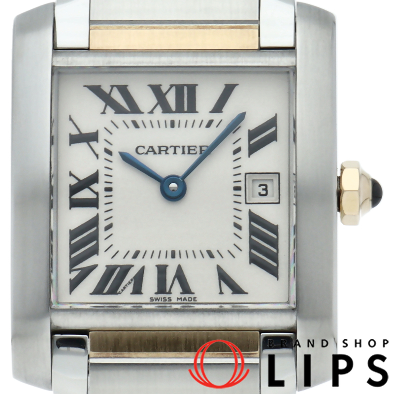 タンクフランセーズMM デイト ウォッチ コンビ