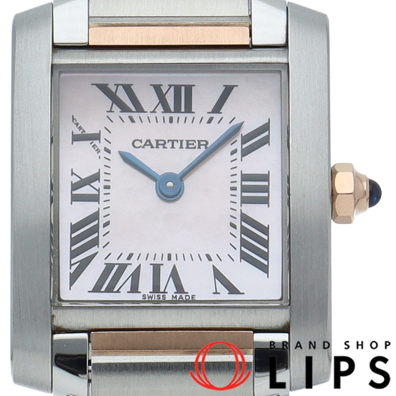 タンクフランセーズSM ウォッチ ピンクシェル