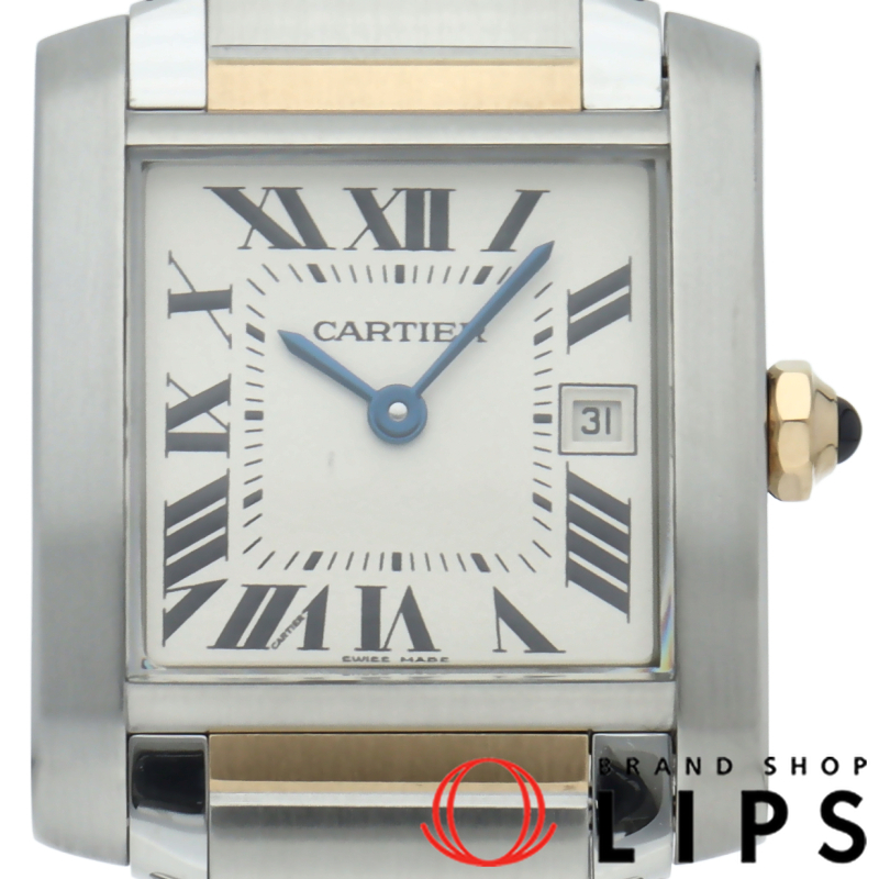 タンクフランセーズMM デイト ウォッチ コンビ