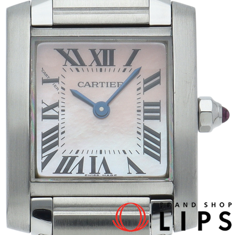 タンクフランセーズSM ウォッチ ピンクシェル