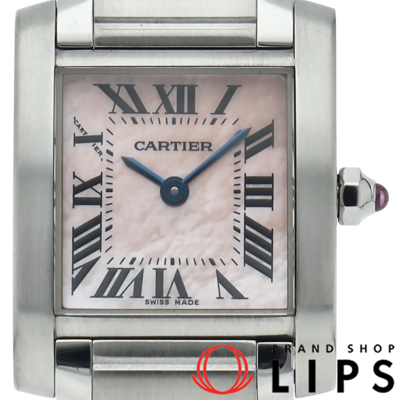 タンクフランセーズSM ウォッチ ピンクシェル