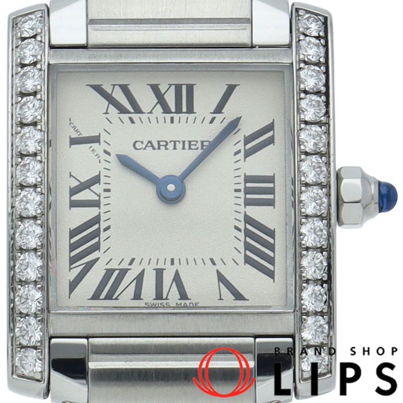 タンクフランセーズSM ウォッチ ダイヤベゼル