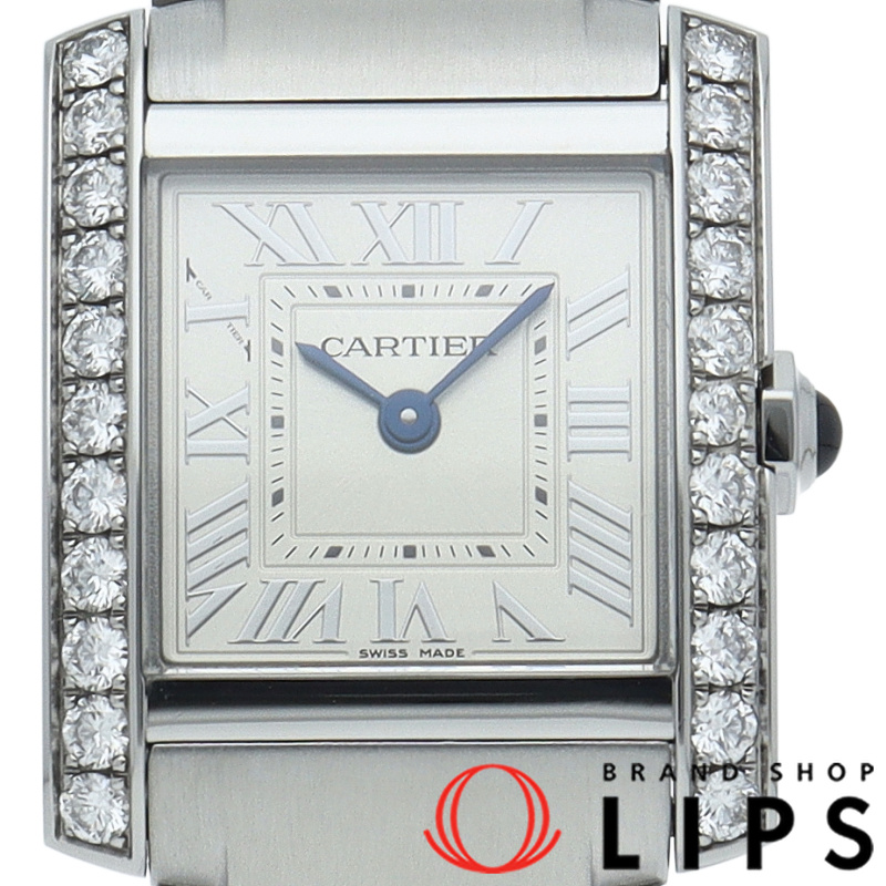 タンクフランセーズSM ウォッチ ダイヤベゼル