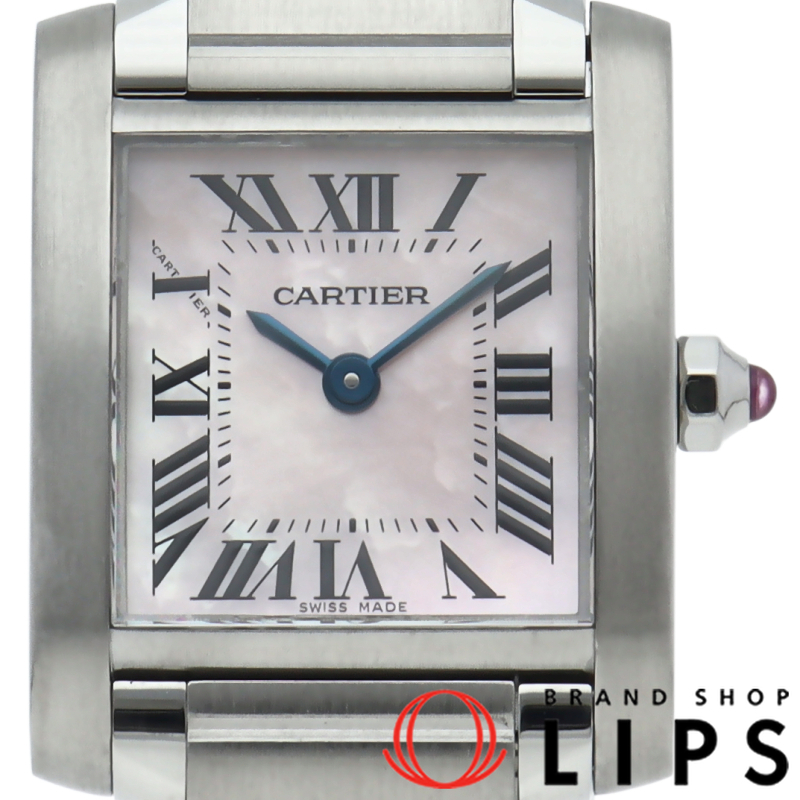 タンクフランセーズSM ウォッチ ピンクシェル