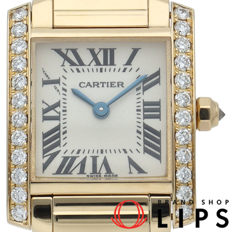 タンクフランセーズSM ウォッチ ダイヤベゼル