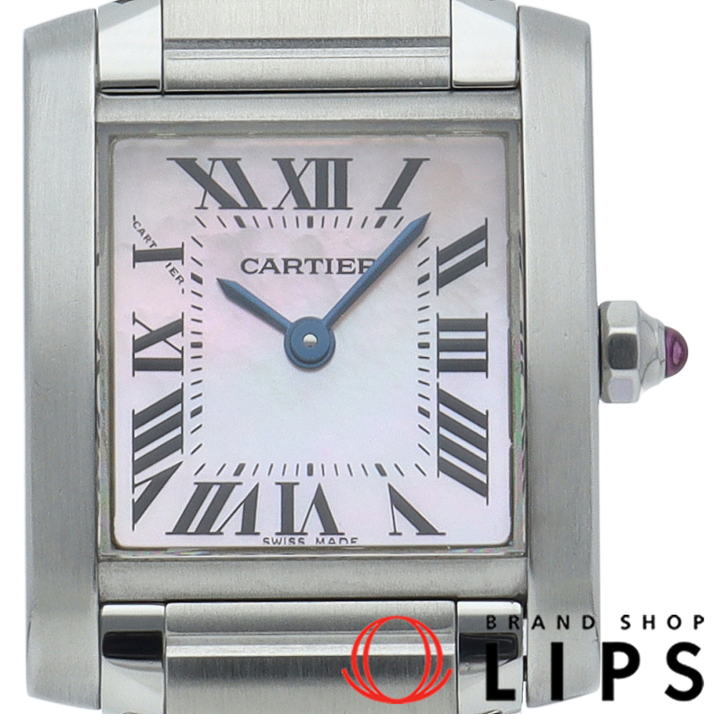 タンクフランセーズSM ウォッチ ピンクシェル