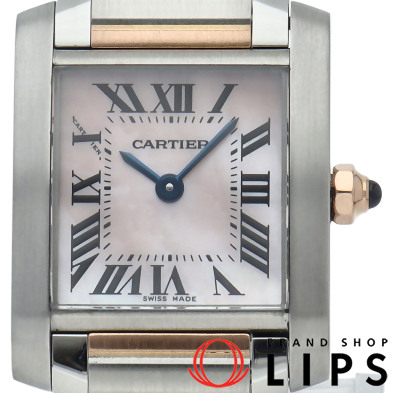 タンクフランセーズSM ウォッチ ピンクシェル