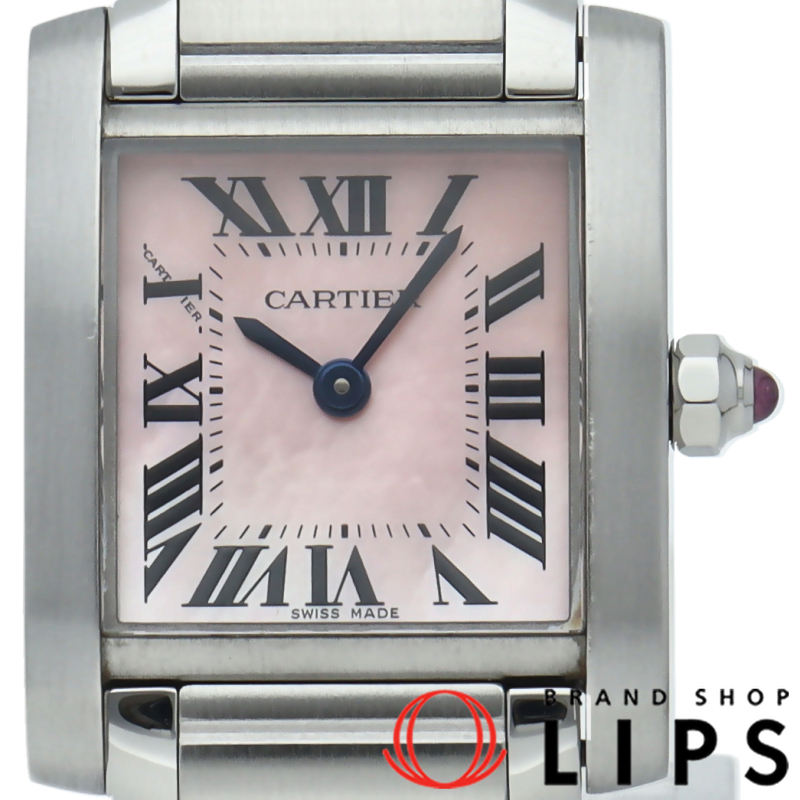 タンクフランセーズSM ウォッチ ピンクシェル