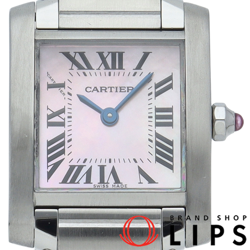 タンクフランセーズSM ウォッチ ピンクシェル