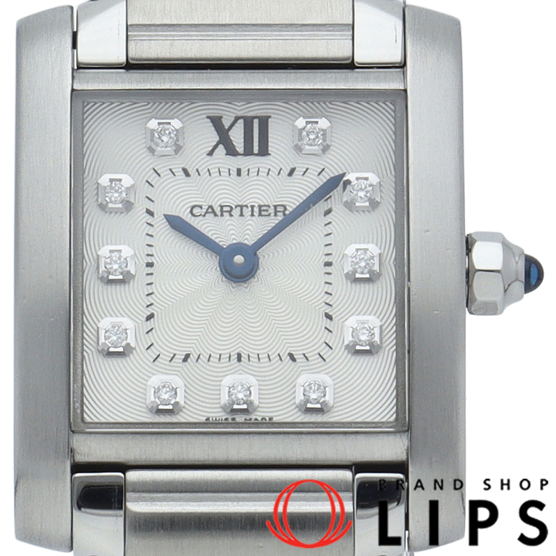 タンクフランセーズSM ウォッチ 11Pダイヤ