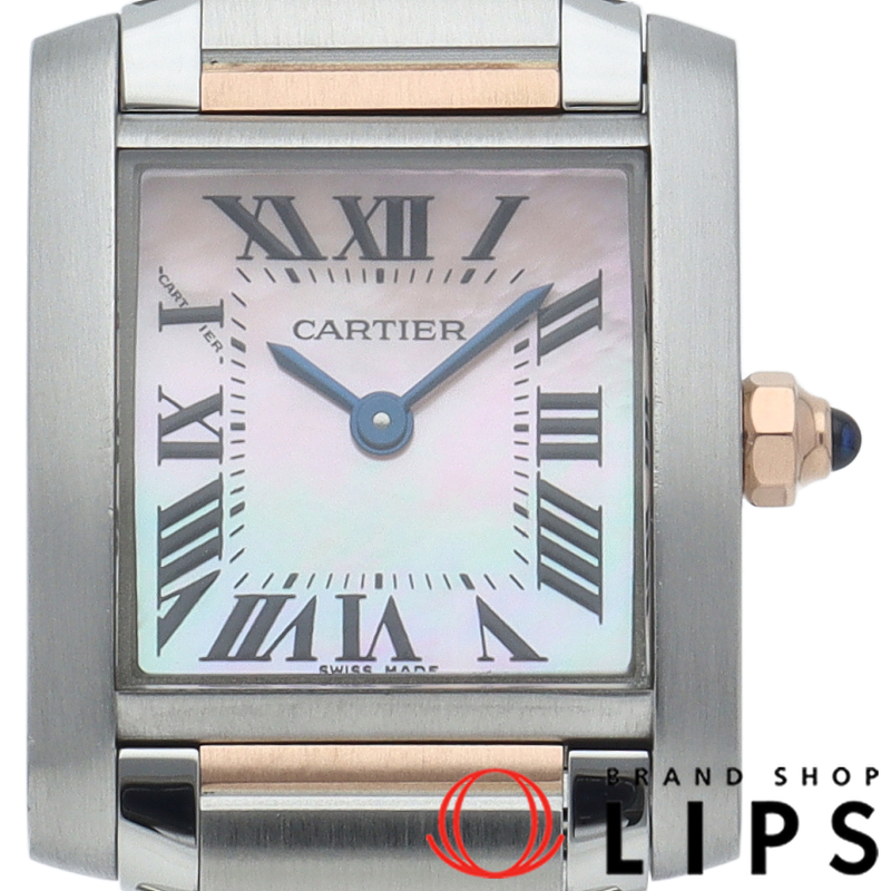 タンクフランセーズSM ウォッチ ピンクシェル