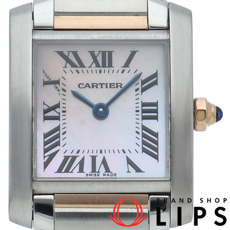 タンクフランセーズSM ウォッチ ピンクシェル