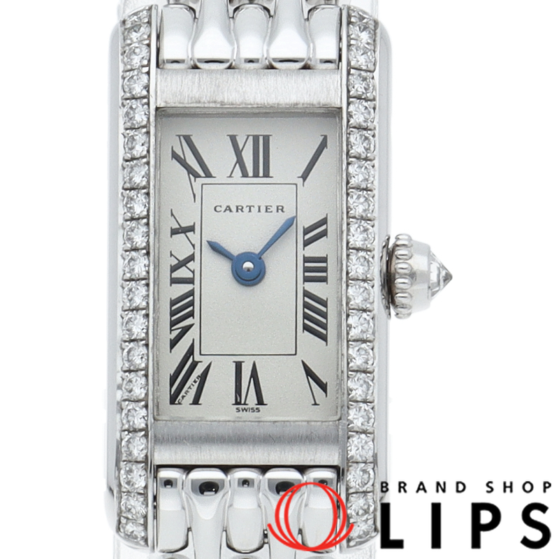 タンクアロンジェ ウォッチ ダイヤベゼル メーカーOH済(保証期間中)