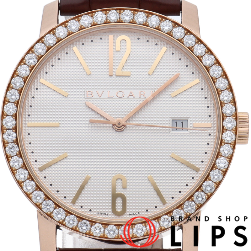 ブルガリ ブルガリ ウォッチ 40mm オートマチック ダイヤベゼル