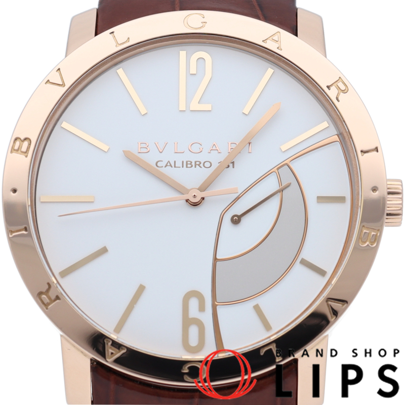 ブルガリ ブルガリ ウォッチ 43mm リザーブ ド マルシェ パワーリザーブ