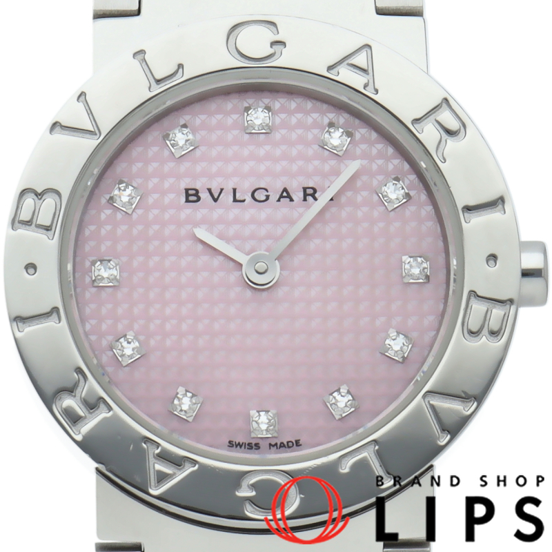 ブルガリブルガリ ウォッチ 26mm 12Pダイヤ シェル