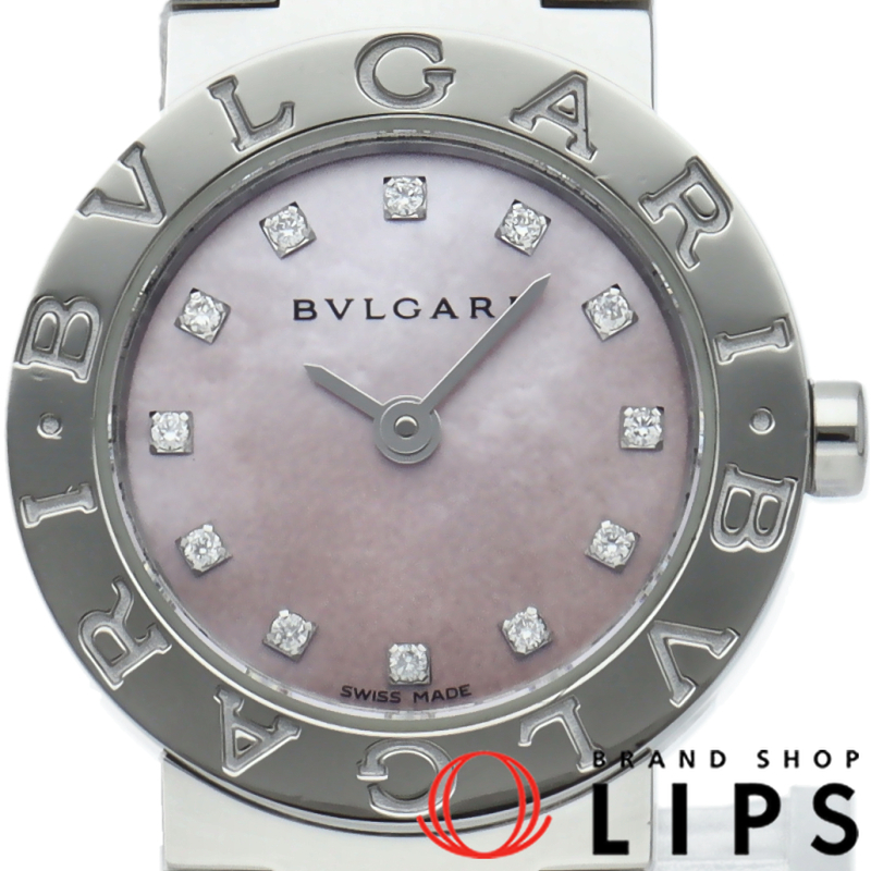 ブルガリブルガリ ウォッチ 23mm 12Pダイヤ シェル
