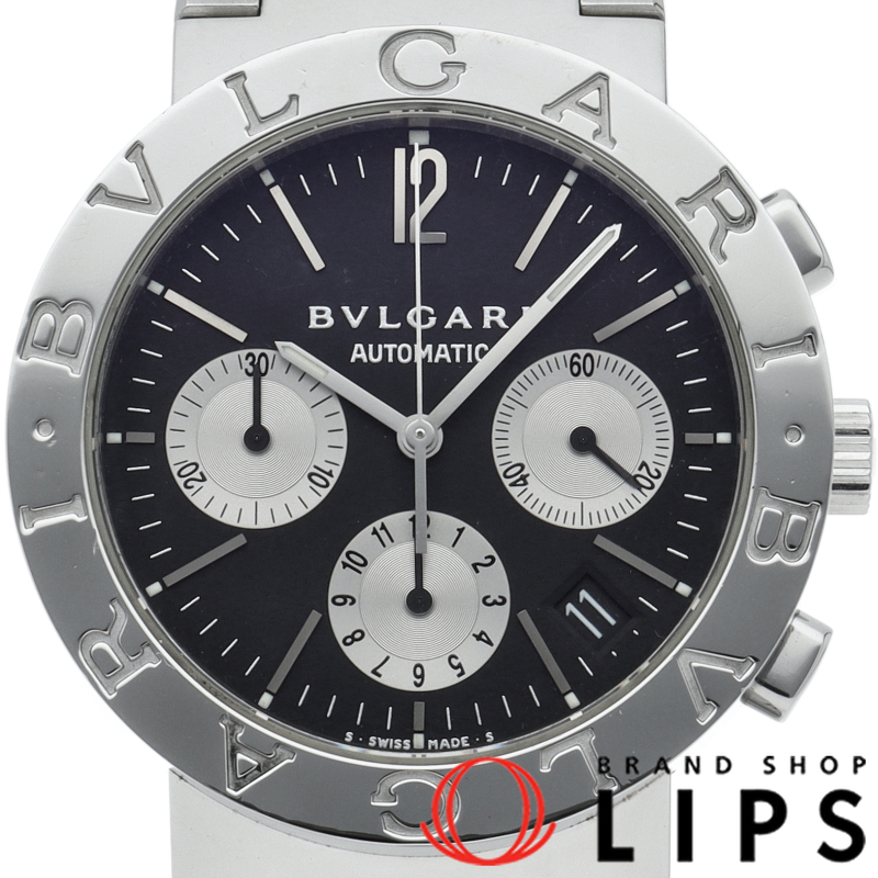 ブルガリ ブルガリ ウォッチ 38mm クロノグラフ OH済