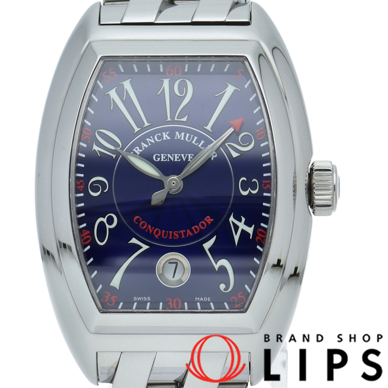 コンキスタドール メンズ時計 オートマチック ブルー