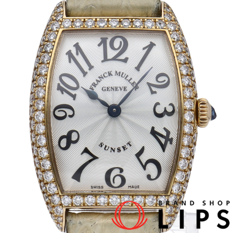 トノウカーベックス サンセット レディース時計 ダイヤベゼル