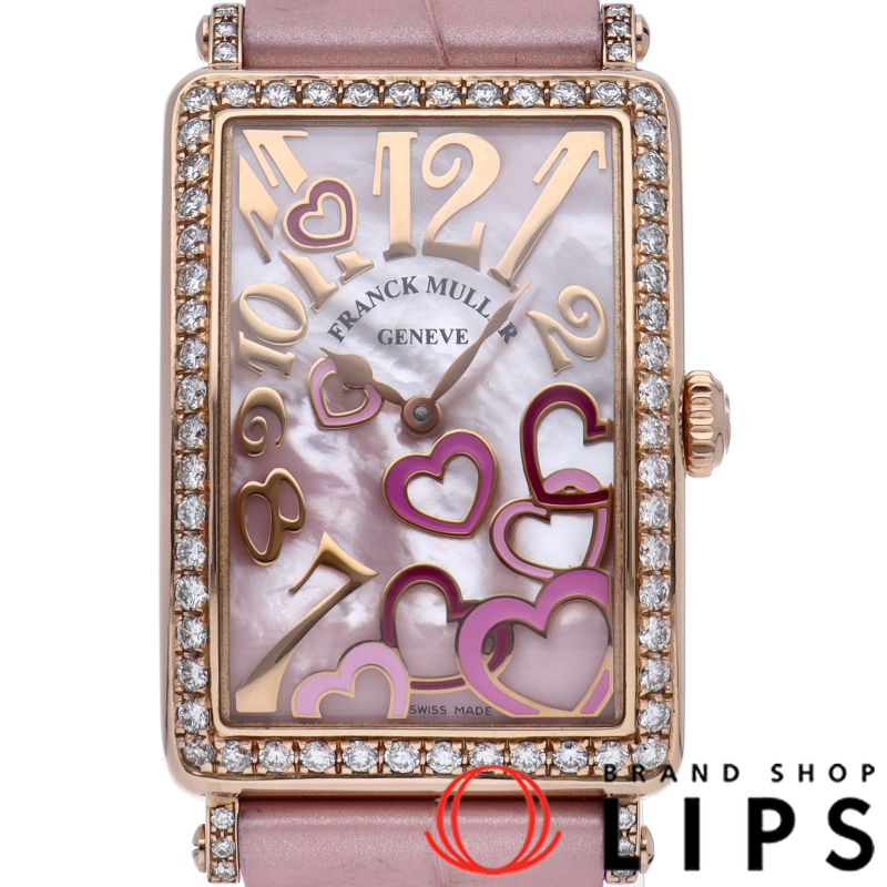 ロングアイランド ウォッチ ハート ダイヤベゼル シェル 世界限定69本