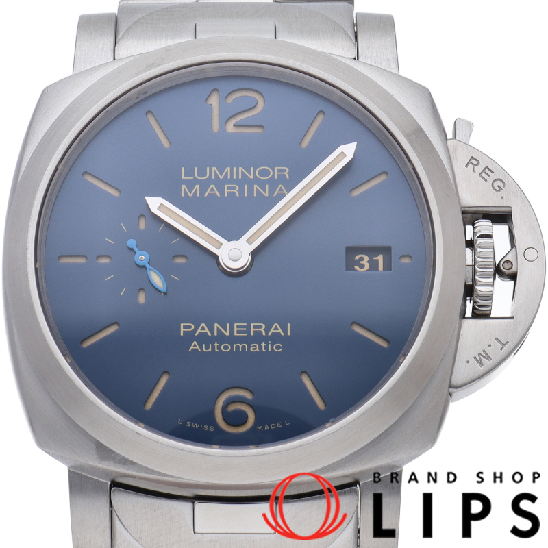 ルミノール マリーナ 42mm ブルー