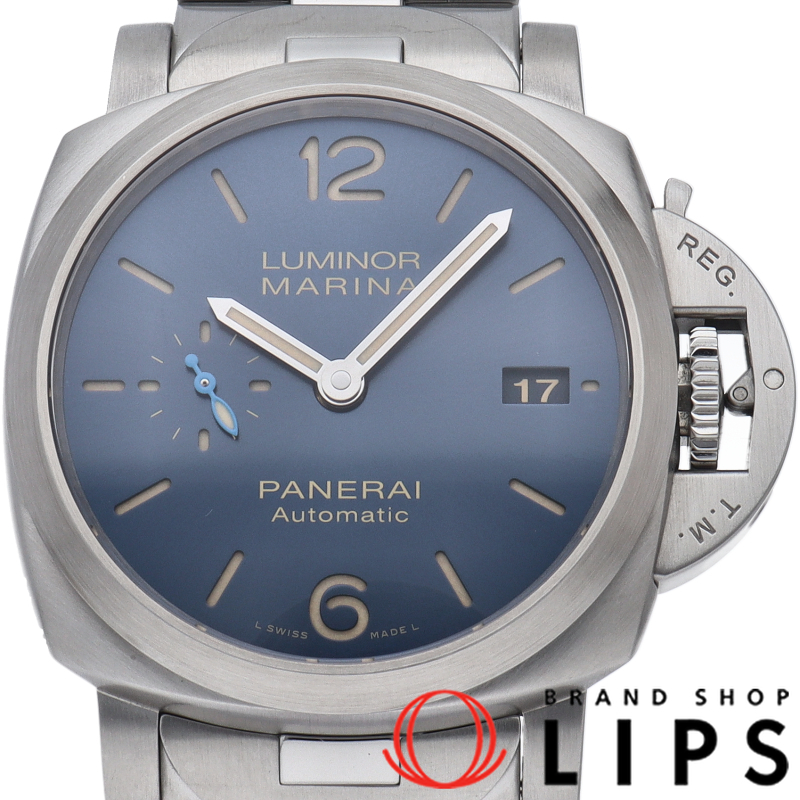 ルミノール マリーナ 42mm ブルー