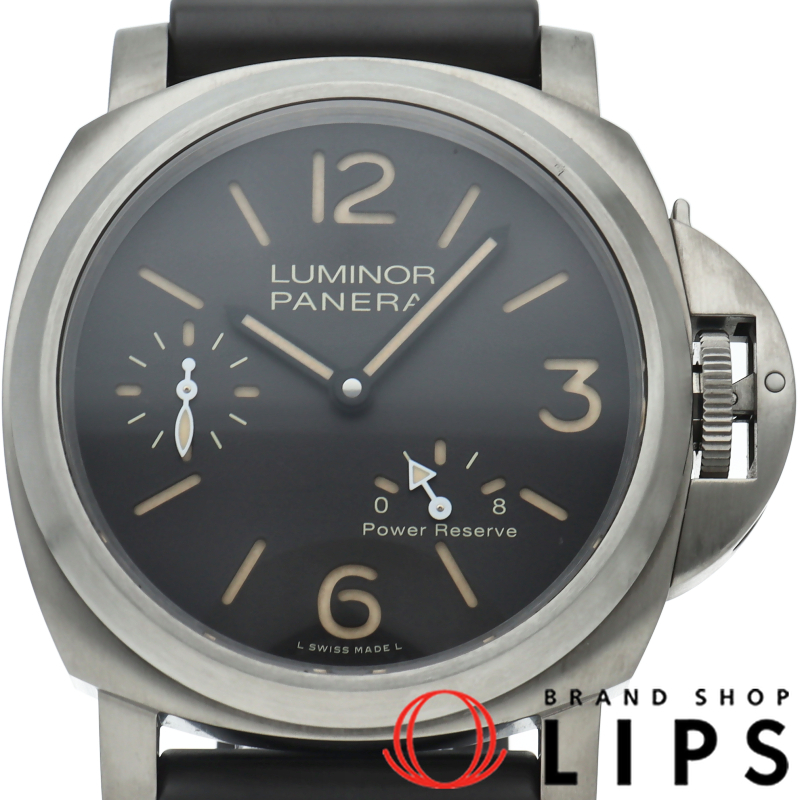 ルミノール 8デイズ パワーリザーブ チタニオ 44mm