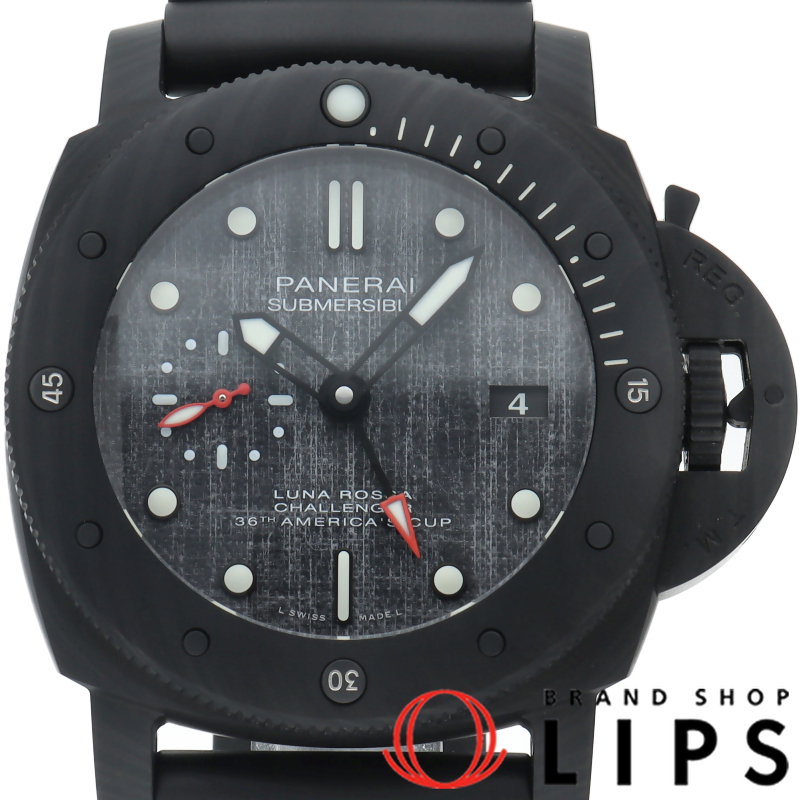 サブマーシブル ルナ・ロッサ GMT 47mm  世界限定1036本