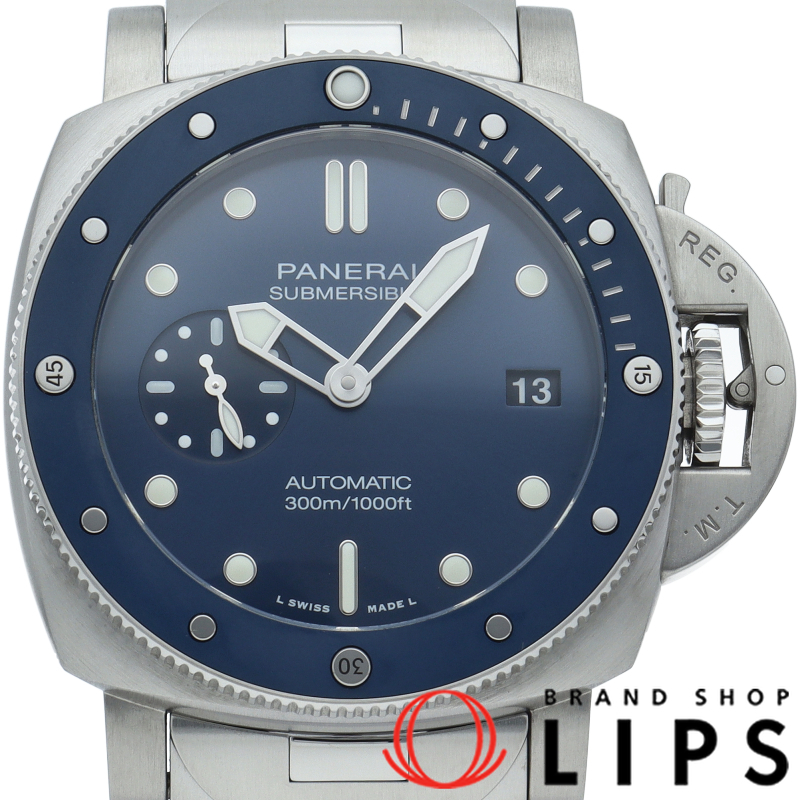 サブマーシブル 42mm ブルー ノッテ