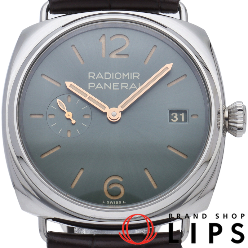 ラジオミール クアランタ 40mm グリーン 世限限定500本