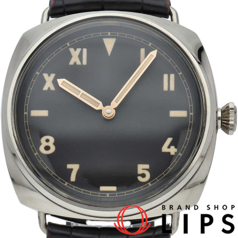 ラジオミール 3デイズ オロ ビアンコ 47mm ゴールド 世界限定501本