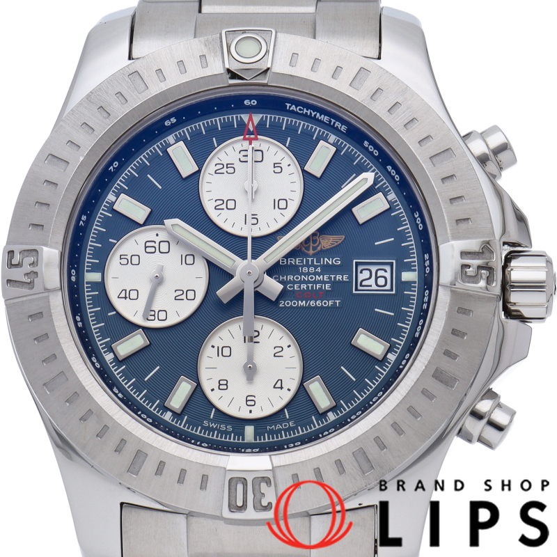 コルト クロノグラフ オートマチック ブルー