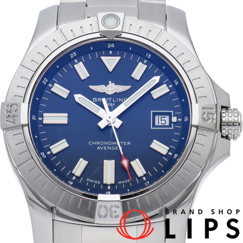 アベンジャー オートマチック 43 ブルー