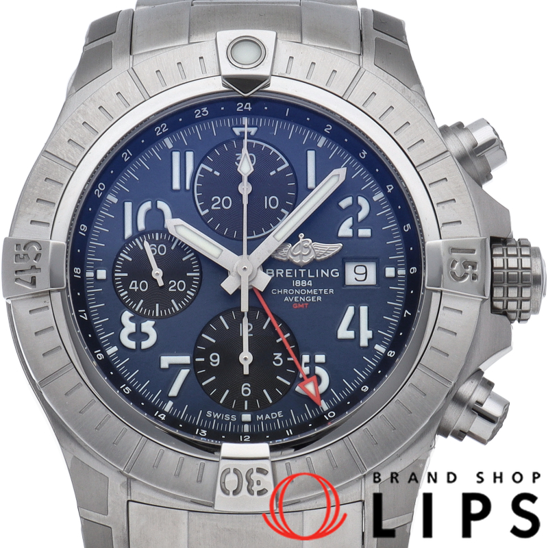 アベンジャー クロノグラフ GMT 45