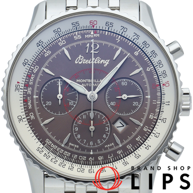 モンブリラン クロノグラフ 38 ブラウン スペシャル エディション